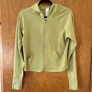 Fabletics Olive Green Crop Jacket